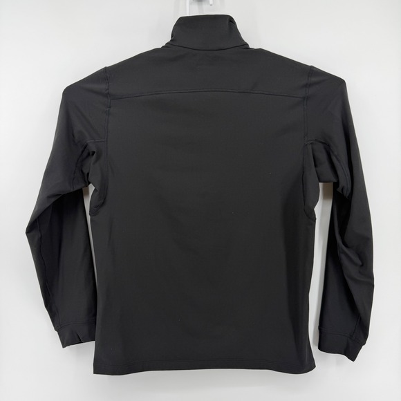 Arc'teryx Rho LT Zip Neck Men's L Black Quarter Zip Pullover Fleece Midlayer Ski - Picture 6 of 12